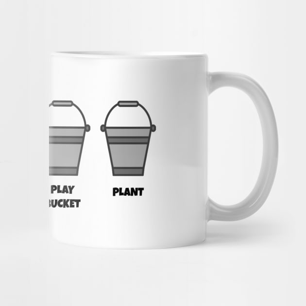The Office Four Pails Dwight Schrute Black by felixbunny